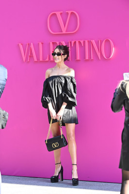 Olivia Culpo-Valentino Fashion Show in Paris
