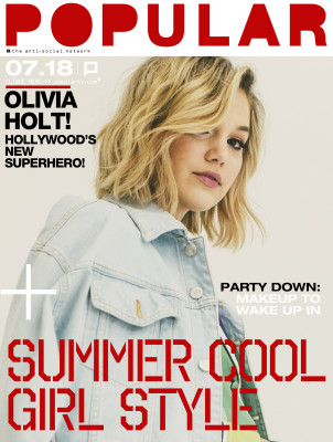 Olivia Holt-Popular TV Magazine, July 2018