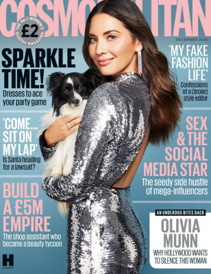 Olivia Munn-Cosmopolitan UK, December 2018