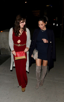Olivia Munn at Craigs Restaurant in West Hollywood