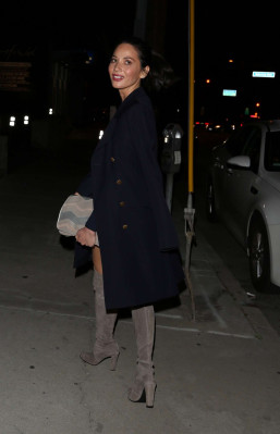 Olivia Munn at Craigs Restaurant in West Hollywood
