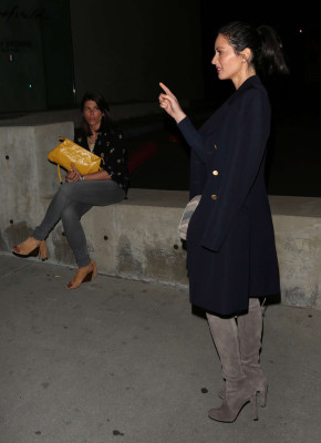 Olivia Munn at Craigs Restaurant in West Hollywood