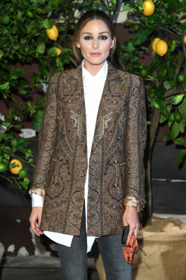 Olivia Palermo - Etro fashion show, Milan Women's Fashion Week