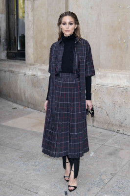 Olivia Palermo - Elie Saab Autumn/Winter 2023 Show in Paris