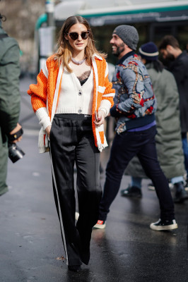 Olivia Palermo - Miu Miu fashion show, Milan Women's Fashion Week