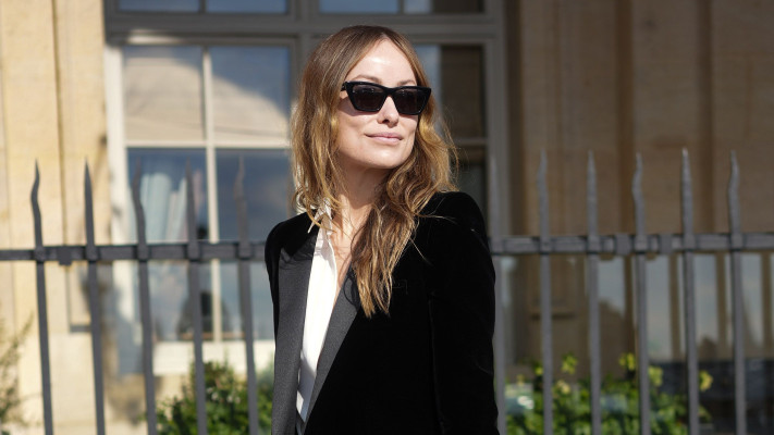 Olivia Wilde - Saint Laurent Fashion Show at Paris Fashion Week 02/28/2023