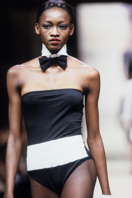 Oluchi Owenabaga for Jeremy Scott F/W 2000 