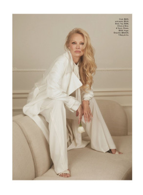 Pamela Anderson for Fashion Magazine October 2023