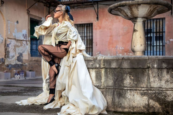 PAMELA ANDERSON in Vanity Fair Magazine, Italy January 2020