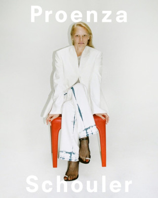 Pamela Anderson for Proenza Schouler S/S 24 Campaign
