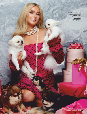 PARIS HILTON in Cosmopolitan Magazine, Spain December 2019