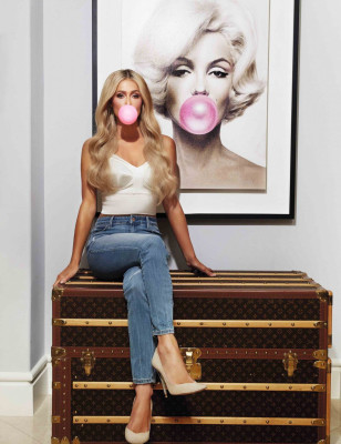 PARIS HILTON in Cosmopolitan Magazine, UK April 2020