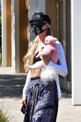Paris Hilton – Shopping in Malibu 07/06/2020