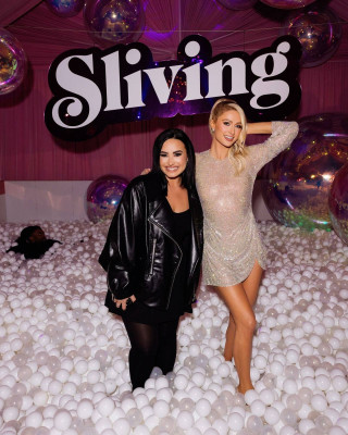 Paris Hilton – “Sliving” Birthday Celebration in LA 