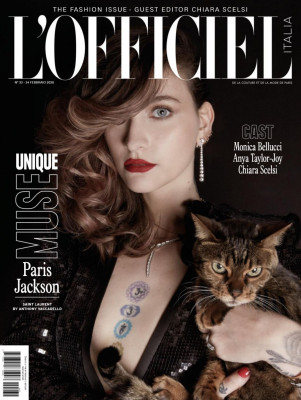 PARIS JACKSON in L’Officiel Magazine, Italy February 2020