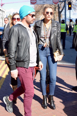 Paris Jackson at the Womens March 2018 in LA