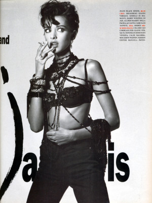 Patricia Hartmann ~ Vogue Italia May 1992 by Albert Watson