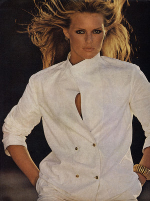 Patti Hansen, Janice Dickinson &amp;amp; Gia Carangi for Vogue US May 1979