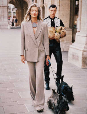 Paulina Porizkova ~ Vogue Portugal October 2023 by Branislav Simoncik