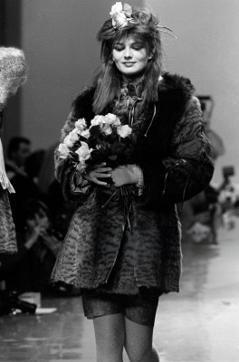 Paulina Porizkova for Enrico Coveri F/W 1982