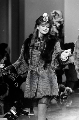 Paulina Porizkova for Enrico Coveri FW 1982