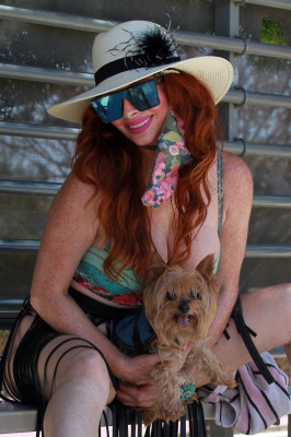 Phoebe Price at the Park in Los Angeles 08/03/2020