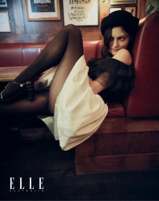 PHOEBE TONKIN in Elle Magazine, Australia March 2020
