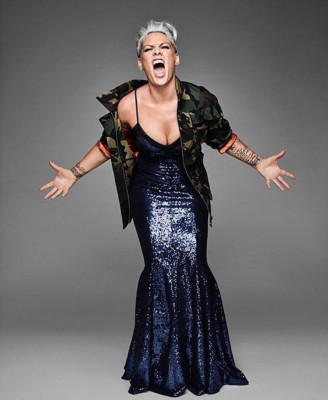 PINK in Cosmopolitan Magazine, January 2018