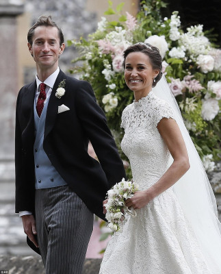 Pippa Middletons wedding 