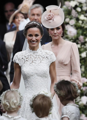 Pippa Middletons wedding 