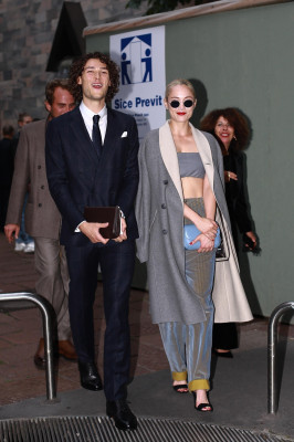 Pom Klementieff-Giorgio Armani Fashion Show in Milan