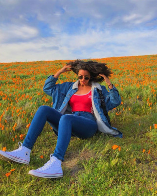 Priscilla Huggins Ortiz in Tight Jeans – Photoshoot April 2019