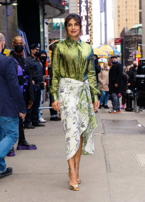 Priyanka&amp;nbsp;Chopra&amp;nbsp;- Good Morning America Studio, New York 12/16/2021
