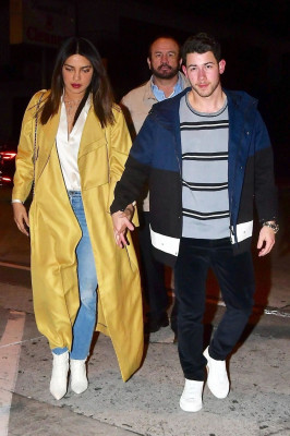 Priyanka Chopra and Nick Jonas – Craig’s Restaurant in West Hollywood 01/23/2019