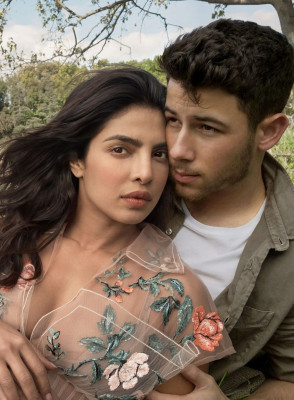 Priyanka Chopra and Nick Jonas- Vogue Magazine