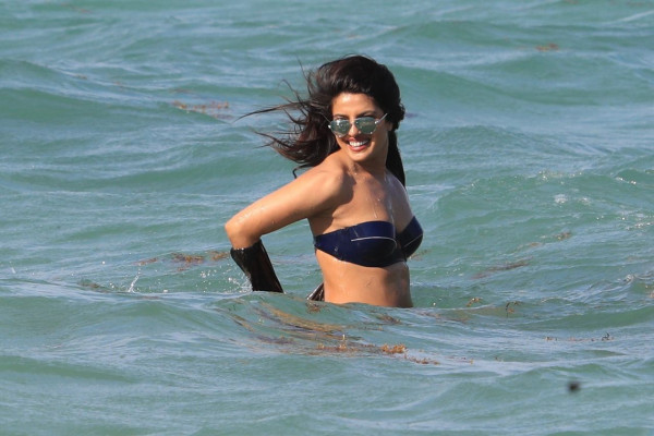 Priyanka Chopra Bikini Candids – Miami Beach, Florida