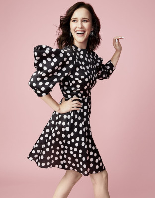 Rachel Brosnahan by Mei Tao for Cosmopolitan // December 2020