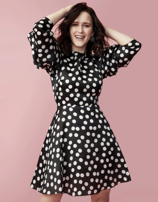 Rachel Brosnahan by Mei Tao for Cosmopolitan // December 2020