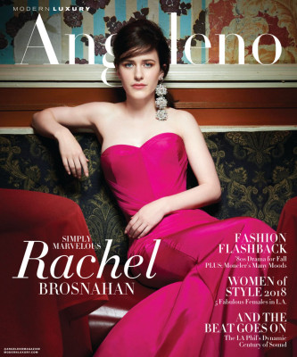 Rachel Brosnahan – Modern Luxury September 2018