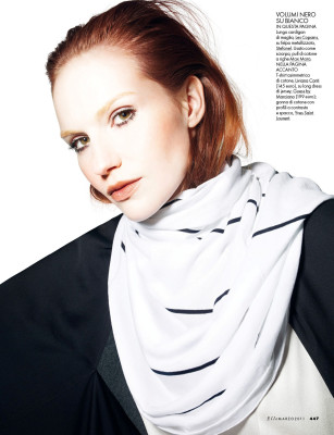 Rachel Clark ~ Elle Italia March 2011 by Alexei Hay