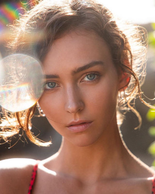 RACHEL COOK on the Set of a Photoshoot, October 2019