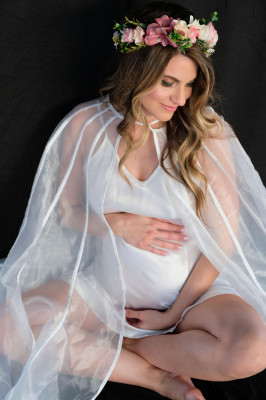 Pregnant RACHEL MCCORD – Maternity Photoshoot, February 2020