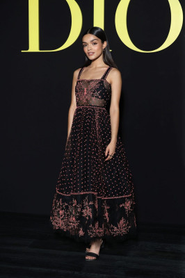 Rachel Zegler at Dior Fashion Show at Paris Fashion Week 09/26/2023