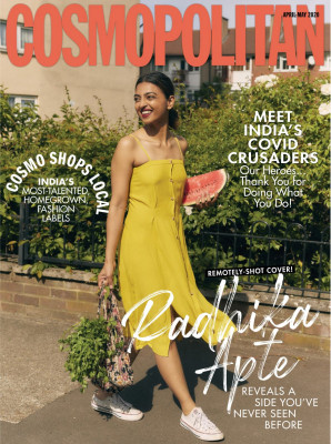 RADHIKA APTE in Cosmopolitan Magazie, India April/May 2020