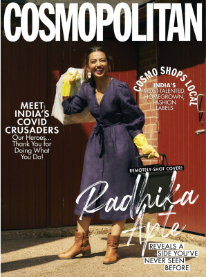 RADHIKA APTE in Cosmopolitan Magazie, India April/May 2020