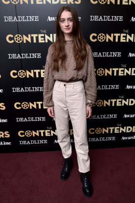 Raffey Cassidy – Neon “Vox Lux” Presentationin NY 12/01/2018