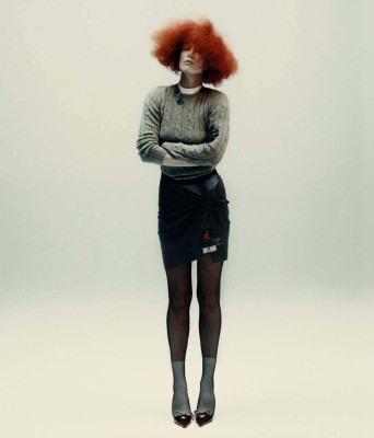 Raquel Zimmermann ~ D Repubblica The Fashion Issue Vol. III by Robin Galiegue