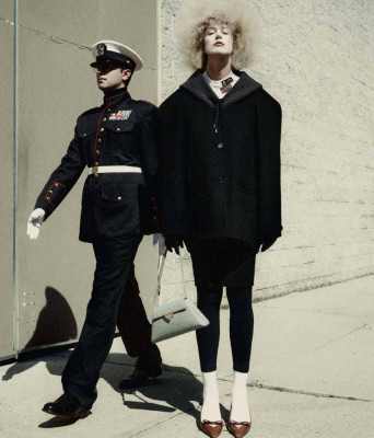 Raquel Zimmermann ~ D Repubblica The Fashion Issue Vol. III by Robin Galiegue