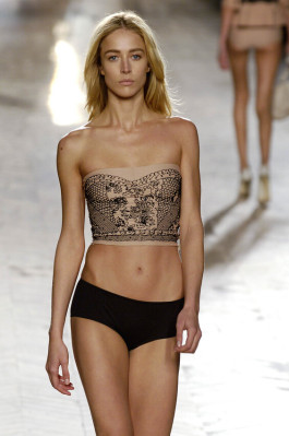 Raquel Zimmermann for Christian Dior SS 2006