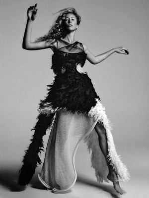 Raquel Zimmermann for Vogue Brasil August 2024 by Chris Colls
